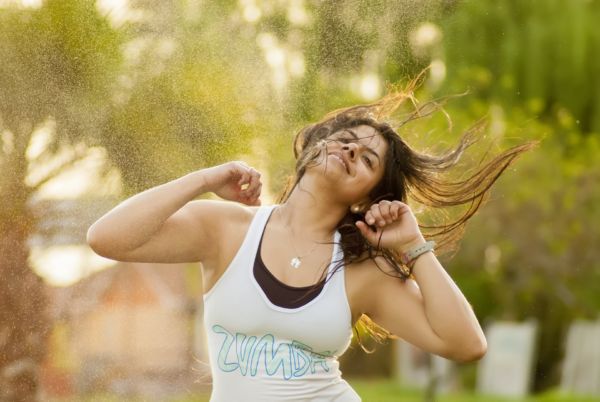 zumba dancing